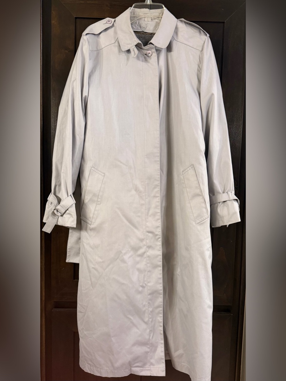 Vintage London Fog Lined Trench Coat Sz 12